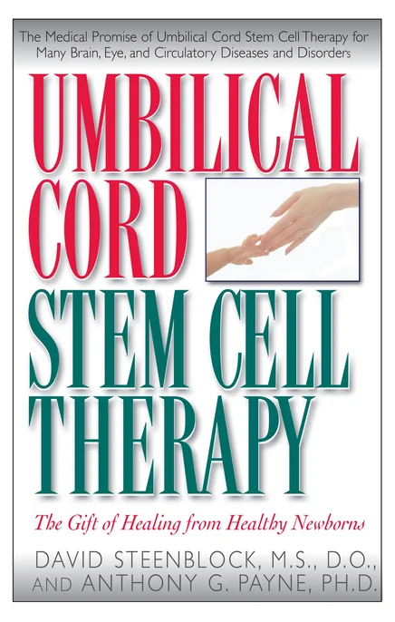 Portada del libro Umbilical Cord Stem Cell Therapy.