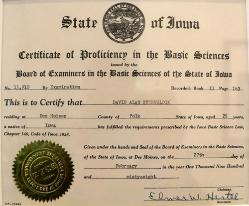 Certificado de competencia en ciencias básicas