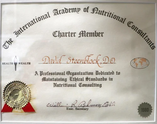 Certificado de miembro fundador